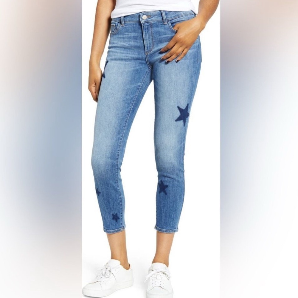 DL1961 Emma Power Denim Legging with Stars 29